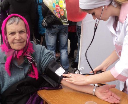 Відкриття пунктів вимірювання артеріального тиску