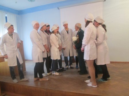 Зустріч з ветераном - визволителем Новограда-Волинського Зустріч з ветераном - визволителем Новограда-Волинського