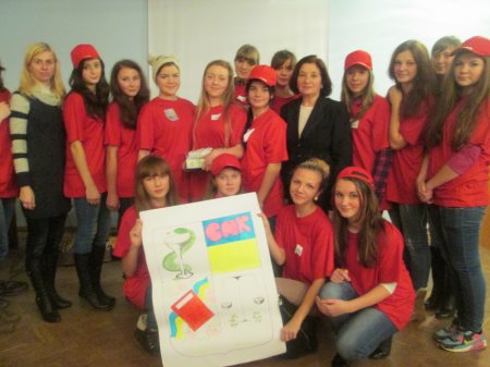 Посвята в волонтери студентів медичного коледжу