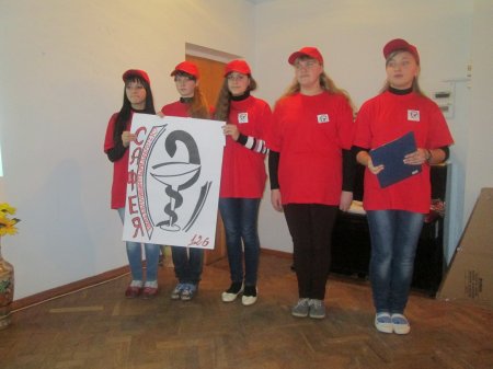 Посвята в волонтери студентів медичного коледжу