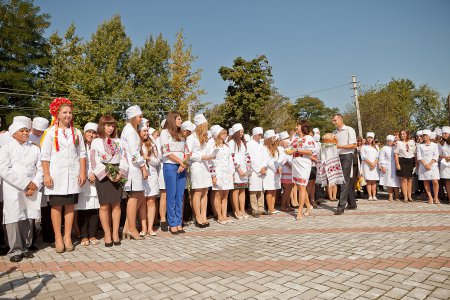 ПОСВЯТА В  СТУДЕНТИ   ПЕРШОКУСНИКІВ-МЕДИКІВ