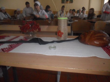 Заходи присвячені дню пам'яті жертв Голодомору Заходи присвячені дню пам'яті жертв Голодомору