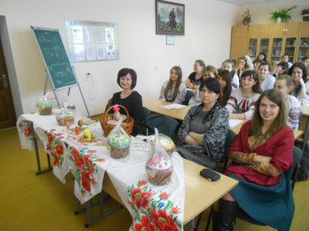 Виховний захід "Воскресни, писанко!"